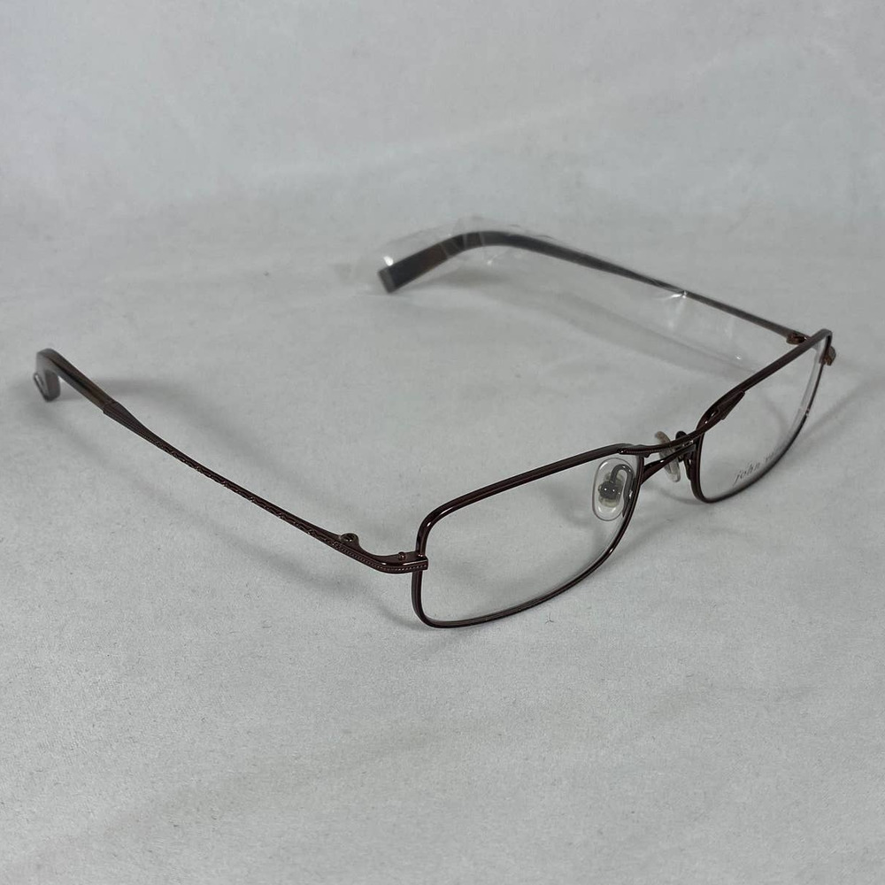 John Varvatos Designer Eyeglasses Frame V105 in Brown 51mm DEMO LENS - Picture 4 of 8